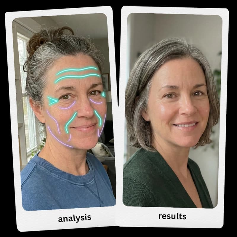 Woman with radiant, healthy skin