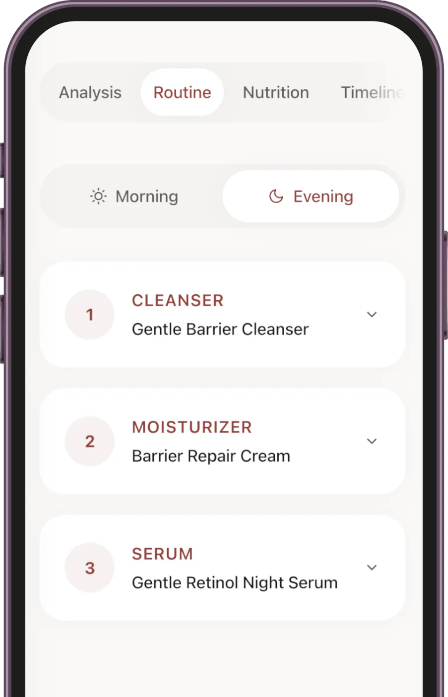 Your Personalized Routine